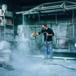 industrial powder coating oven