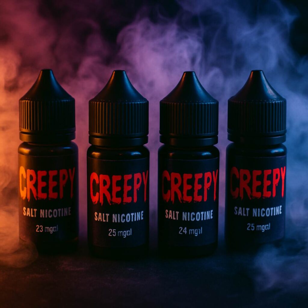 Creepy salt nicotine liquids